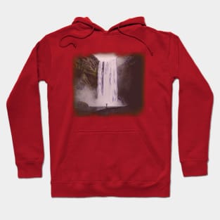 Waterfall design Hoodie